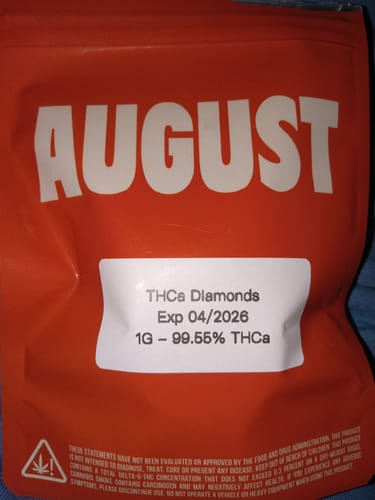 Customer photo review of THCa Diamonds