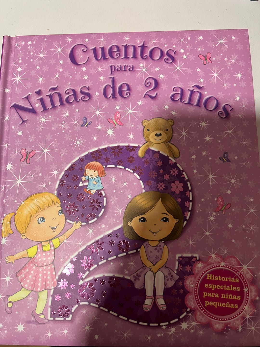 Customer photo review of Cuentos para niñas de 2 años