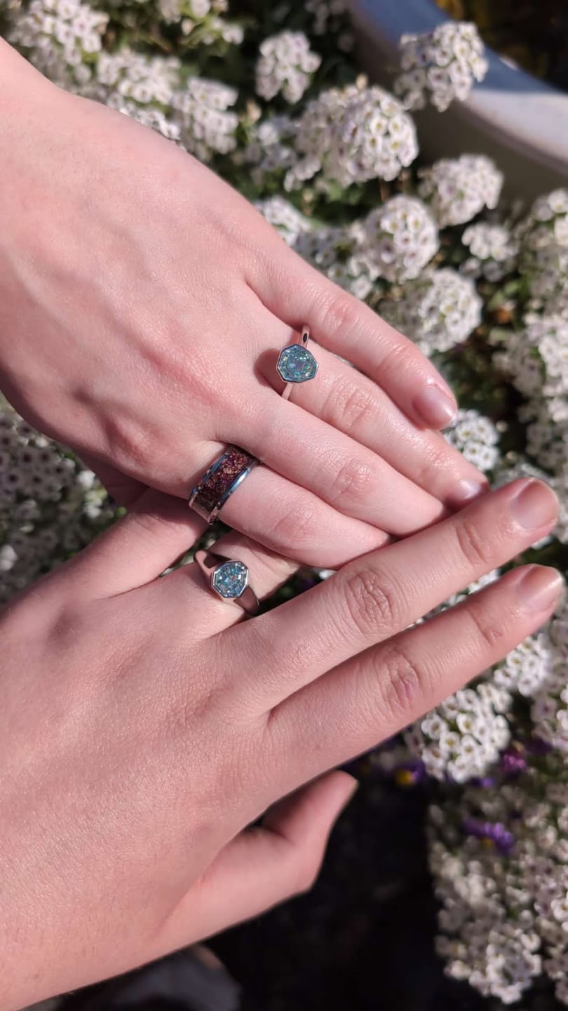 Customer photo review of Minecraft Ring PREORDER