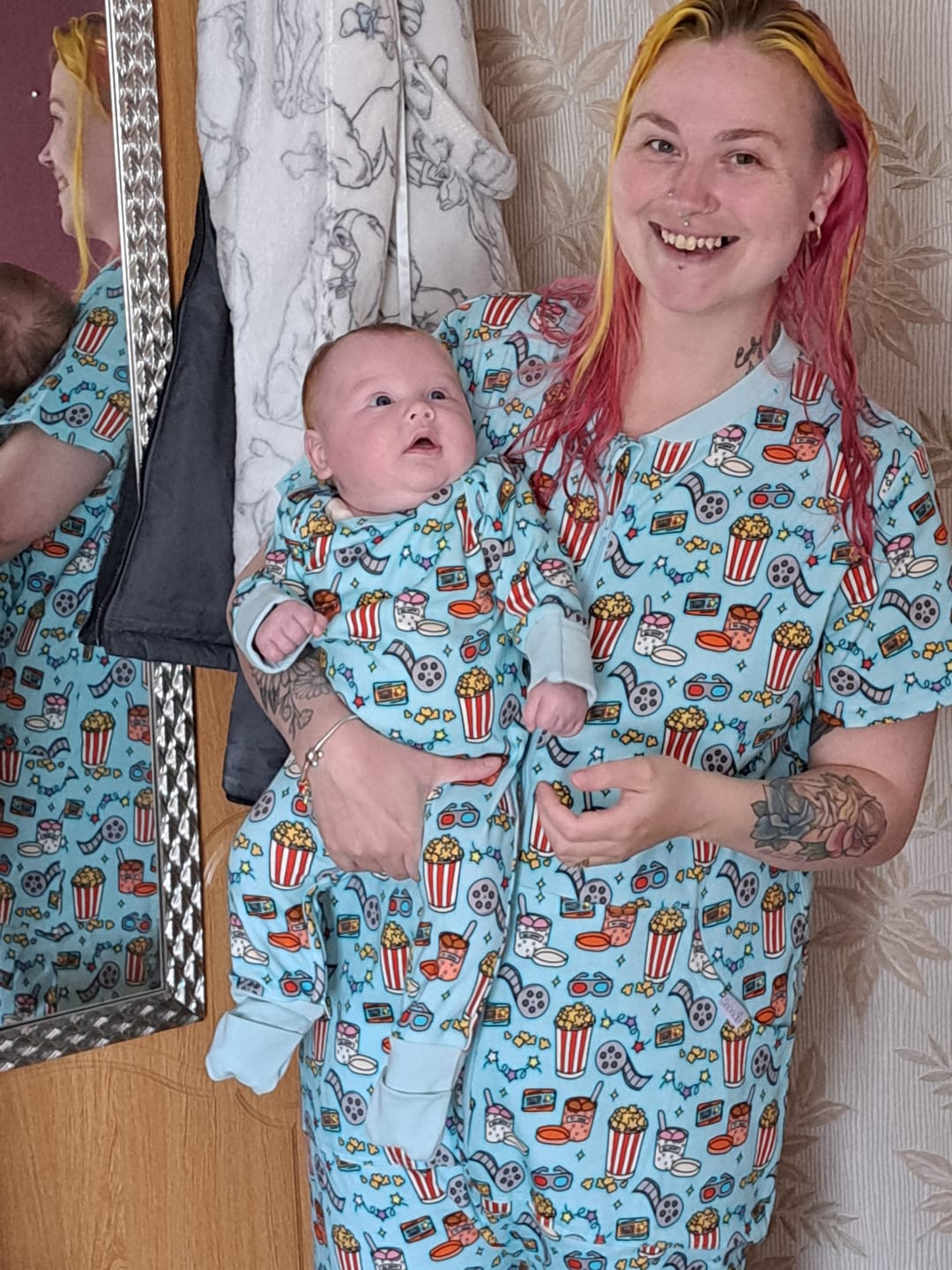 Customer photo review of Movie Onesie (Adult)