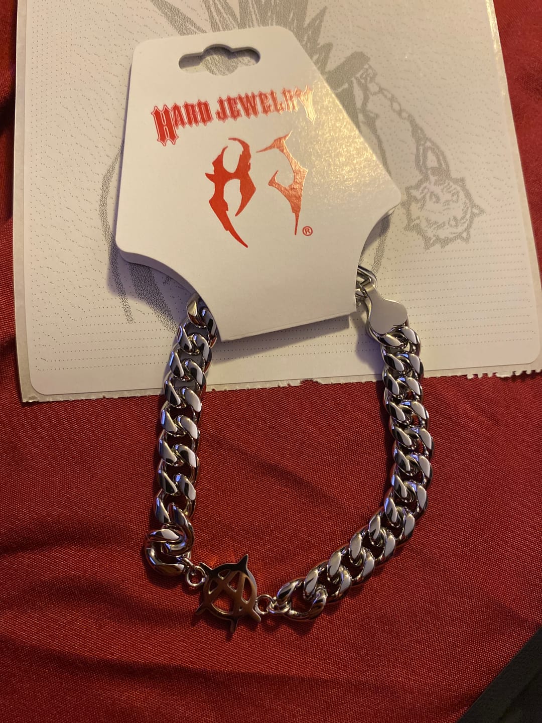 Customer photo review of ANARCHY CUBAN BRACELET