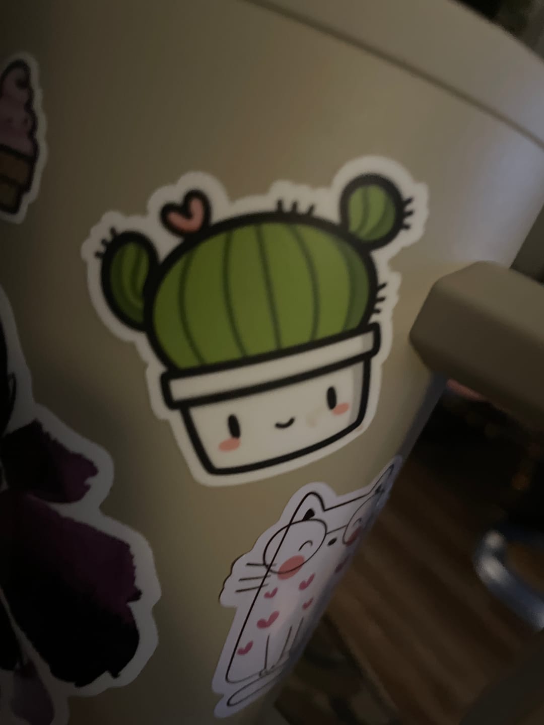 Customer photo review of Cozy Plants Die Cut Stickers