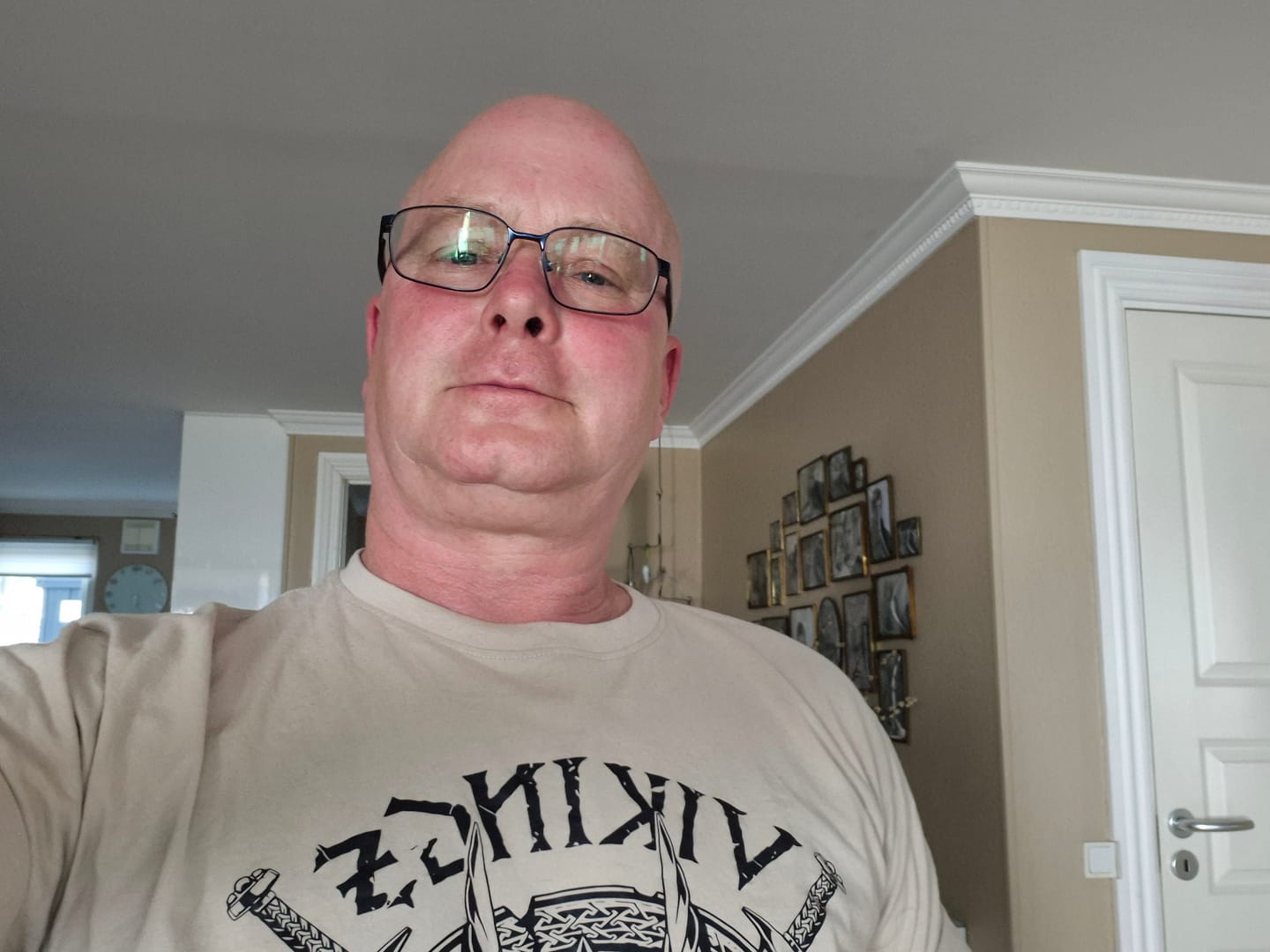 Customer photo review of Viking Odin T-shirt