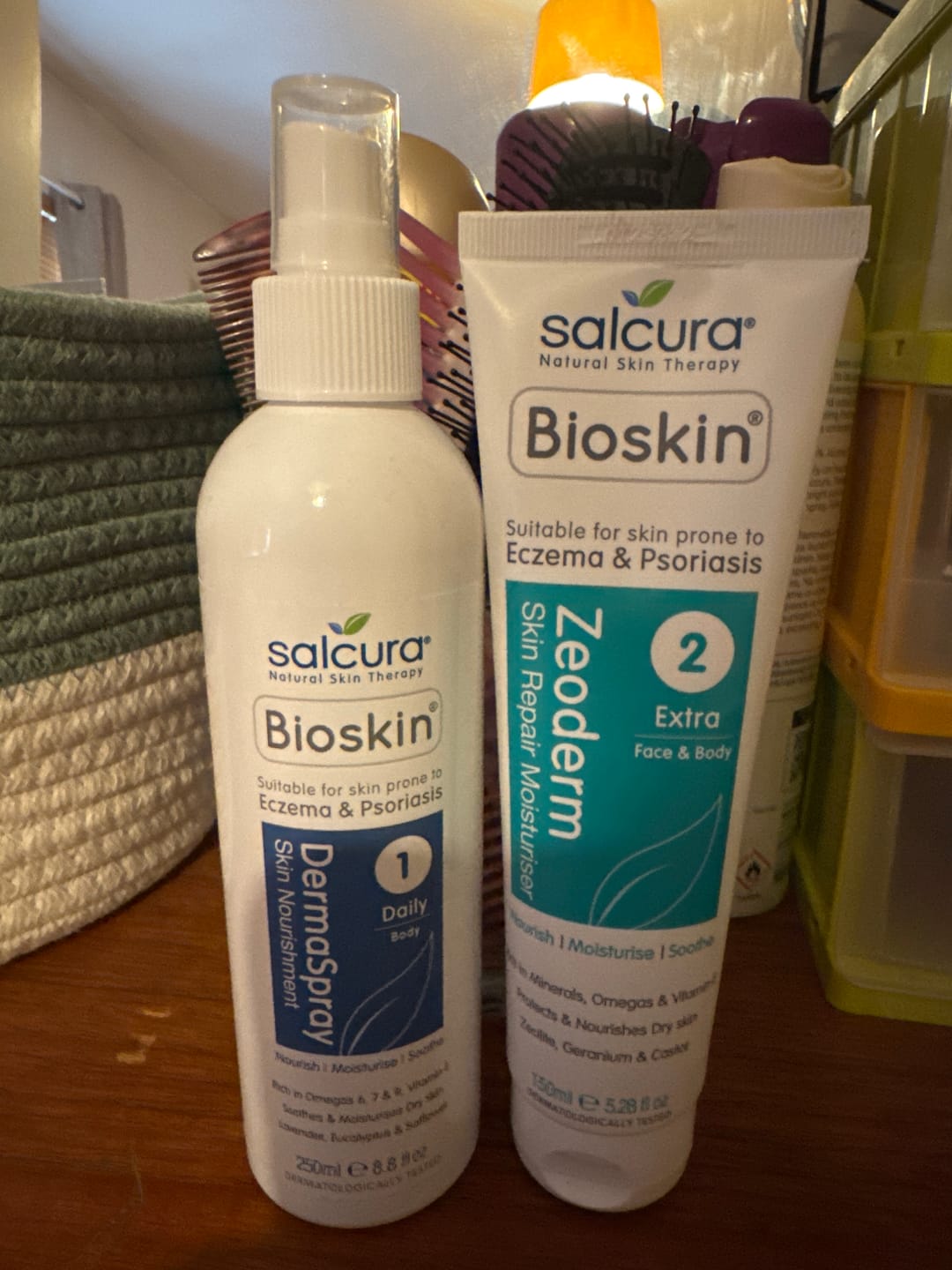 Customer photo review of Large Bioskin Duo Pack
