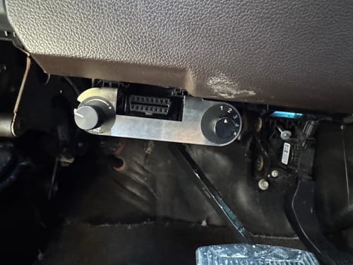 Customer photo review of 5-Position Switch Bracket - Powerstroke