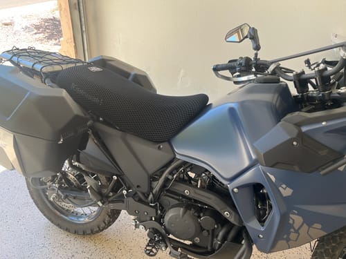 Customer photo review of Wind Rider Seat Cover