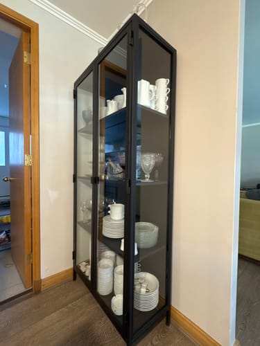 Customer photo review of VITRINA 175 LUXE | METAL GLASS