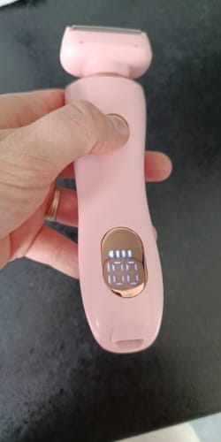 Customer photo review of HexoSilk™ 2-in-1 Hair Removal Trimmer