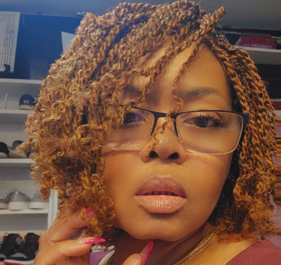 Customer photo review of Kinky twist wig 2
