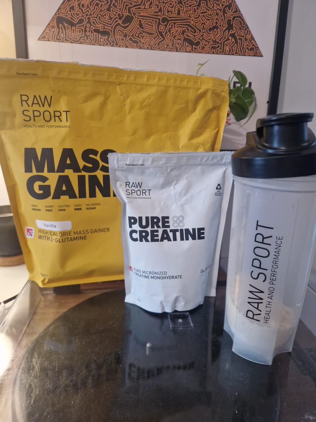 Customer photo review of Mass Gainer | Plant Based Vegan