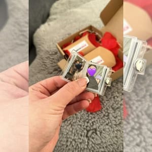 Customer photo review of MiniscrapBook® Mini Album Keychain