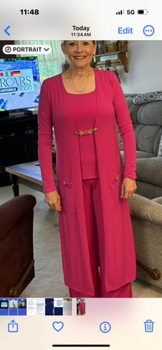 Customer photo review of Brigitte Brianna Seaside Shorts