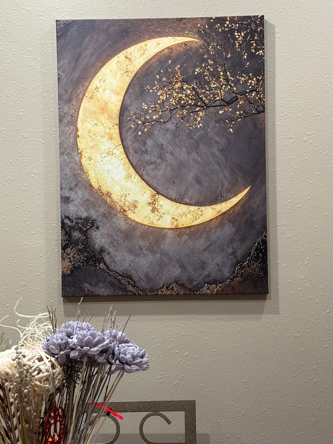 Customer photo review of Moon Blossoms V7 – A Celestial Dance of Light