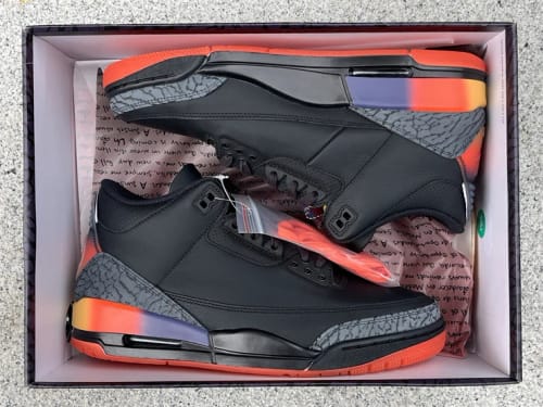 Customer photo review of Jordan 3 Retro J Balvin Rio