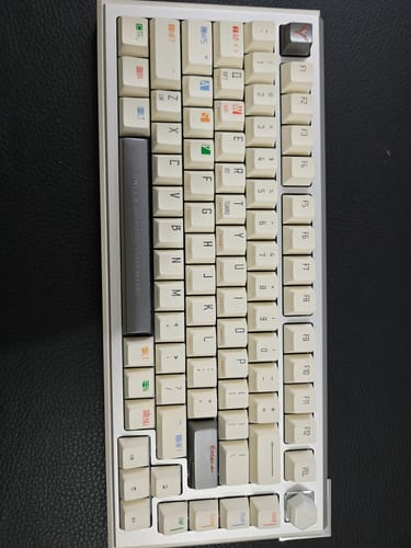 Customer photo review of Metal Keycap Set - Esc, Enter, Space