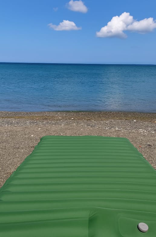 Customer photo review of Ultraleichte Isomatte Pro Edition – Ideal für jedes Abenteuer unterwegs