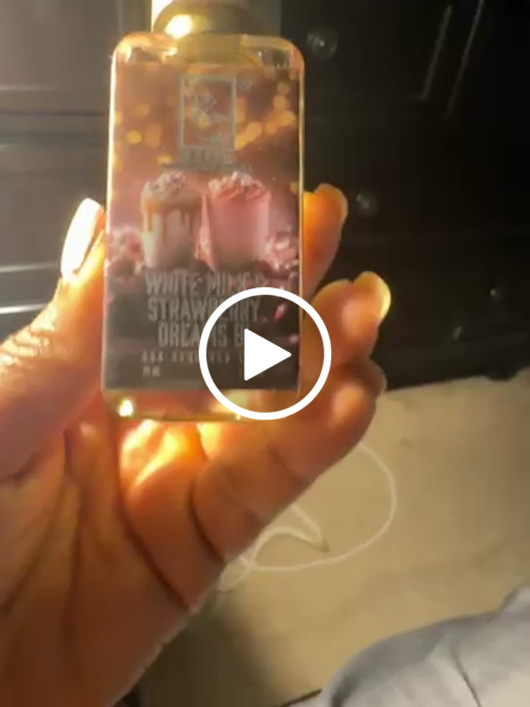 Customer video review of White Milk