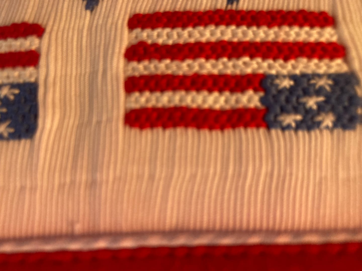 Customer photo review of Smocked Flag Red Shirt