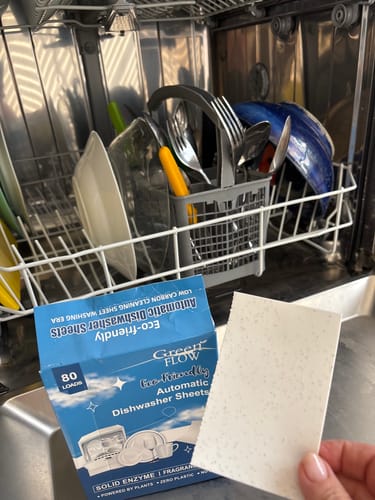 Customer photo review of דפים אקולוגיים למדיח