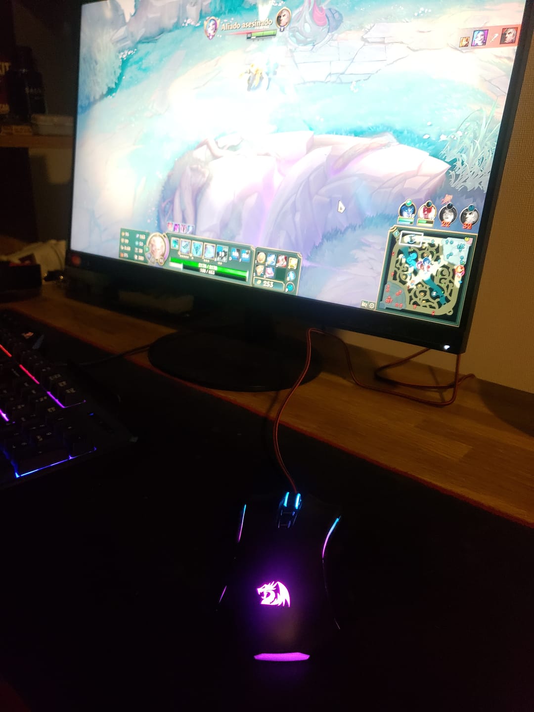 Customer photo review of Mouse Gamer Redragon M607 Griffin Negro - Crazygames