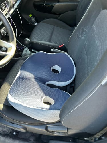 Customer photo review of HexoSeat™ Ergonomic Memory Foam Cushion