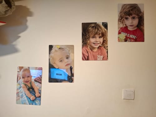 Customer photo review of יצירת פוסטר מתמגנט מתמונה