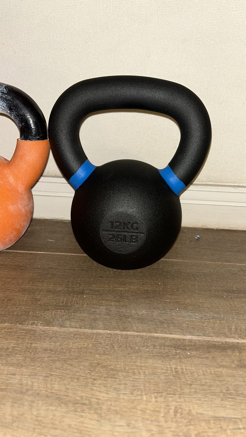 Customer photo review of Kettlebell Premium 4 a 36 kg IRONSIDE