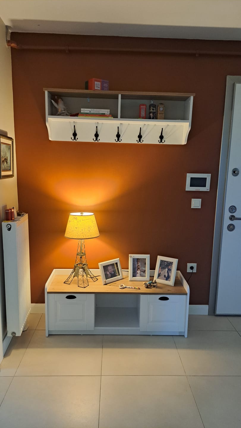 Customer photo review of Rani P2 Modern Portmanto Ayakkabılık ve Duvar Askısı Vestiyer M1 Renk: Beyaz - S. Ceviz
