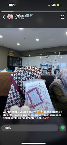 Customer photo review of Damai Square (Midnight)