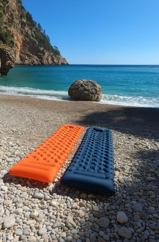 Customer photo review of Ultraleichte Isomatte – für Winterabenteuer mit Komfort für kalte Nächte