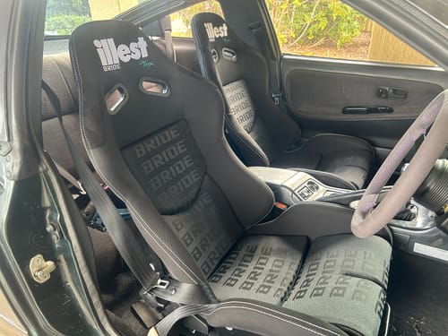 Customer photo review of Seat Adapter - 180sx 200sx S13/14/15
