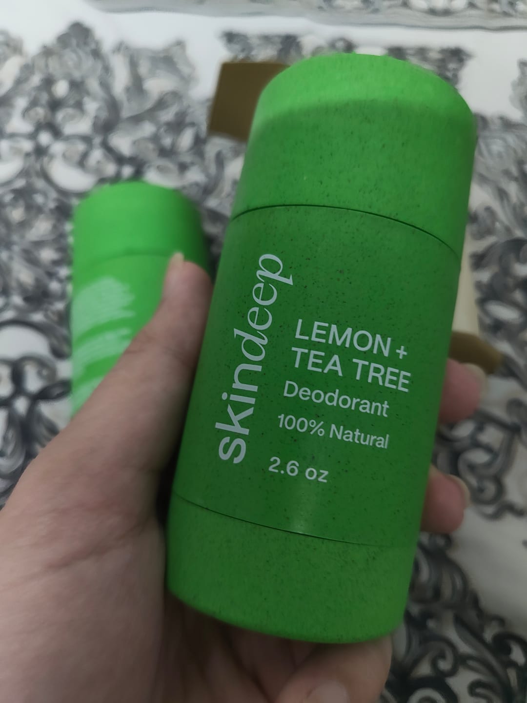 Customer photo review of DEODORANT