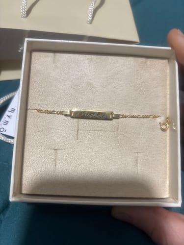 Customer photo review of Panno lucidante per la pulizia dei Gioielli contro graffi e ossidazione