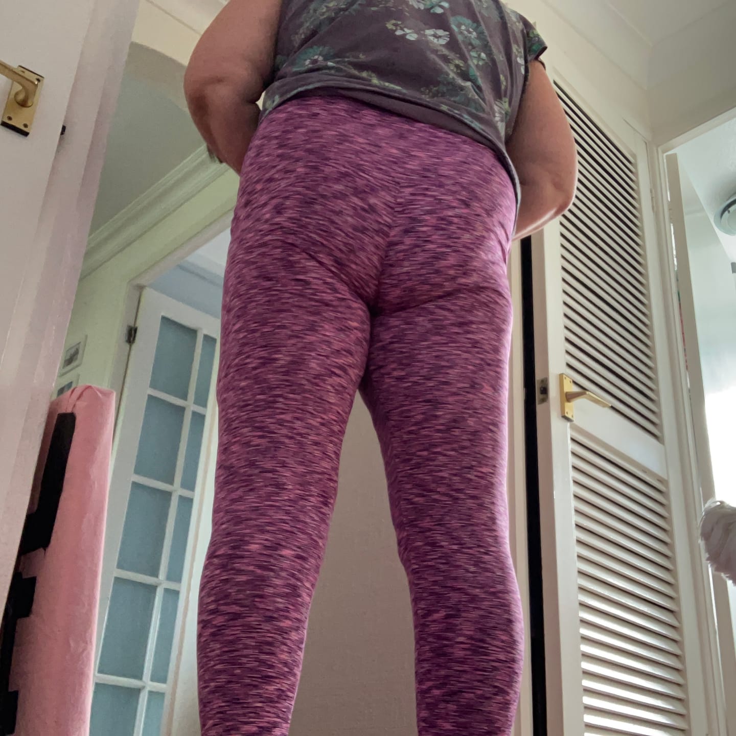 Customer photo review of Melange Active Wear Sports Jersey Fabric