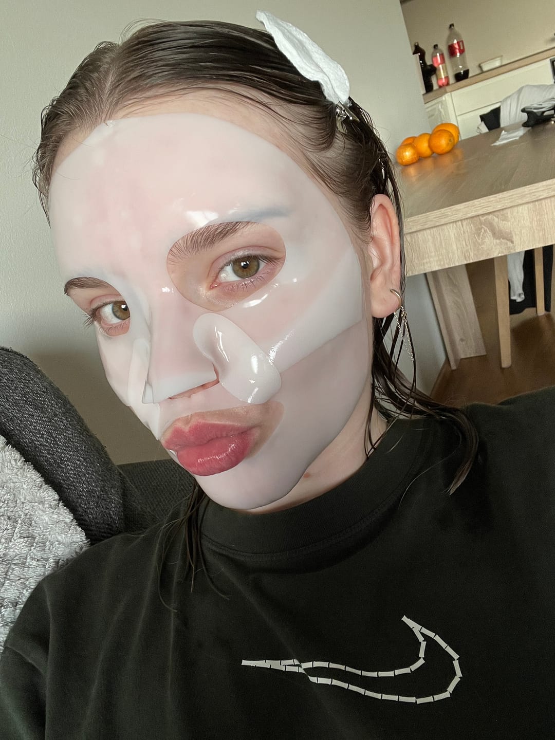 Customer photo review of Nakts hidrogela maska ar kolagēnu Biodance Bio-Collagen Real Deep Mask