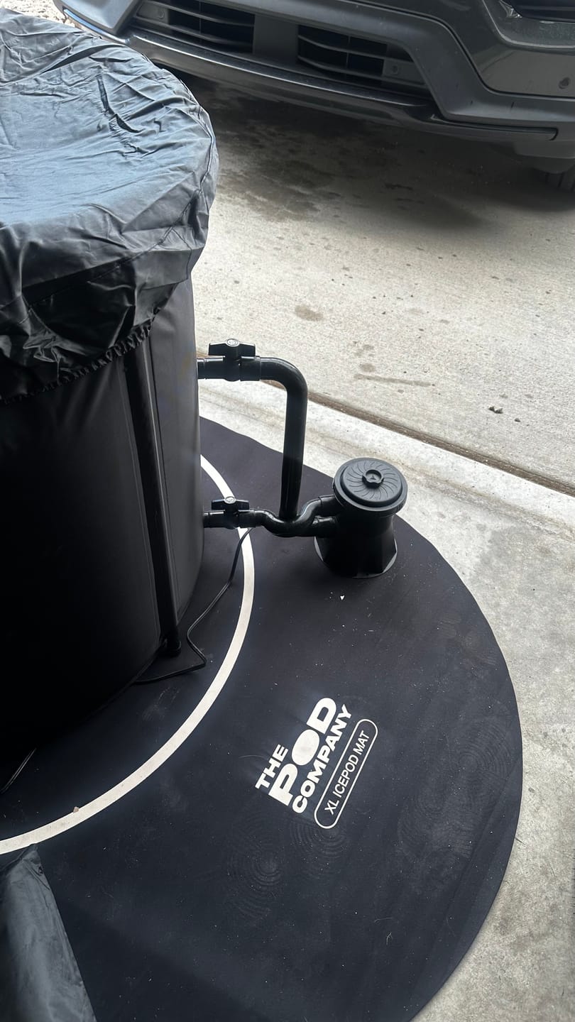 Customer photo review of XL IcePod Mat