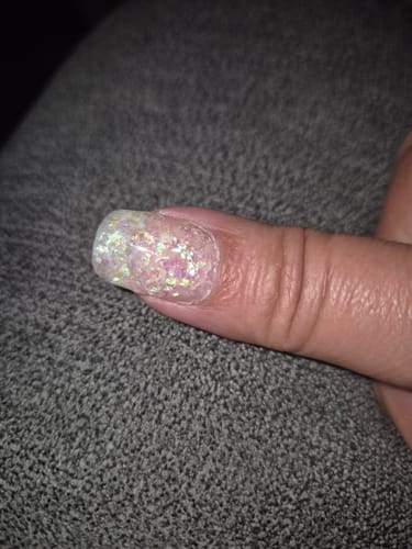 Customer photo review of Mermaid Dipping Powder