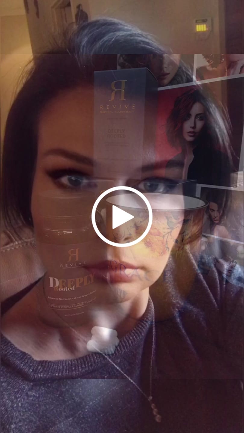 Customer video review of DEEPLY ROOTED DUO - Advanced Nutraceutical Hair Growth Formula