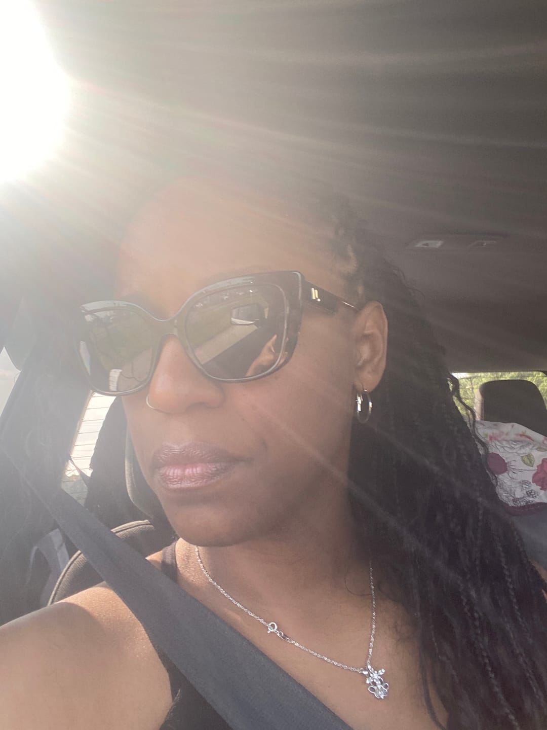 Customer photo review of Spiral Curl Bulk Hair Extensions for Braiding