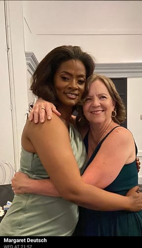 Customer photo review of Warrick Gown by Elle Zeitoune - RENTAL