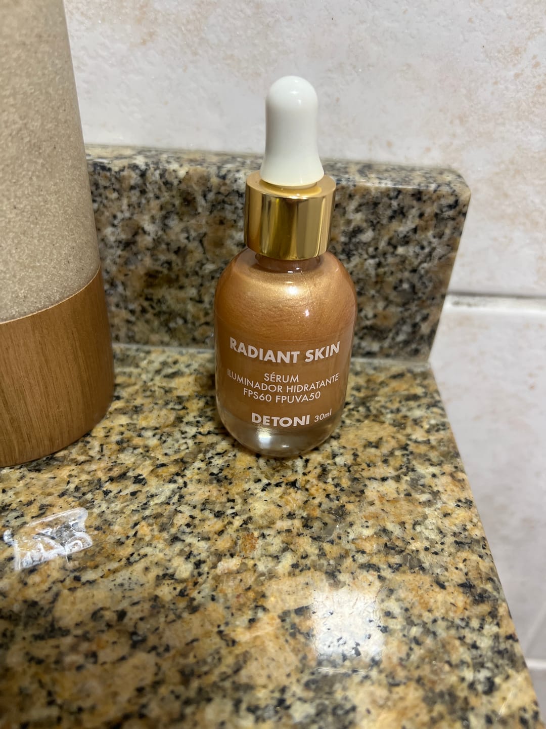 Customer photo review of RADIANT SKIN - BRONZE DROPS