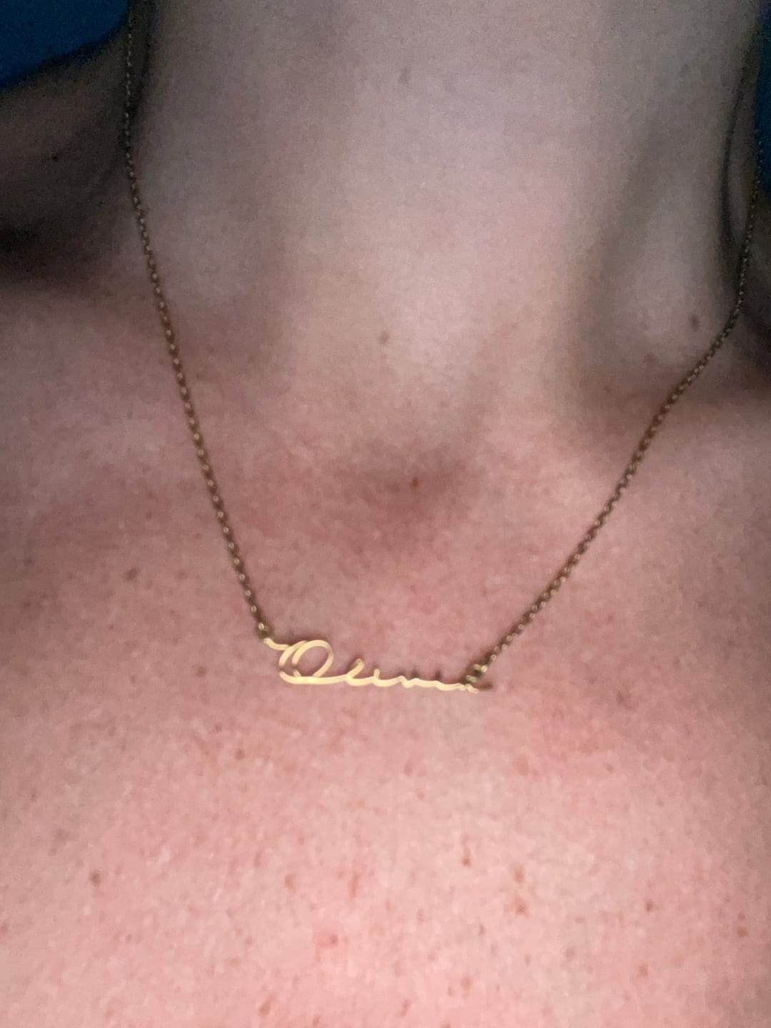 Customer photo review of Collar My Name - Personalizado