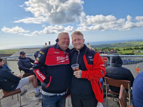 Customer photo review of Milwaukee Tools® x DUCATI® Teamwear Track Jacket