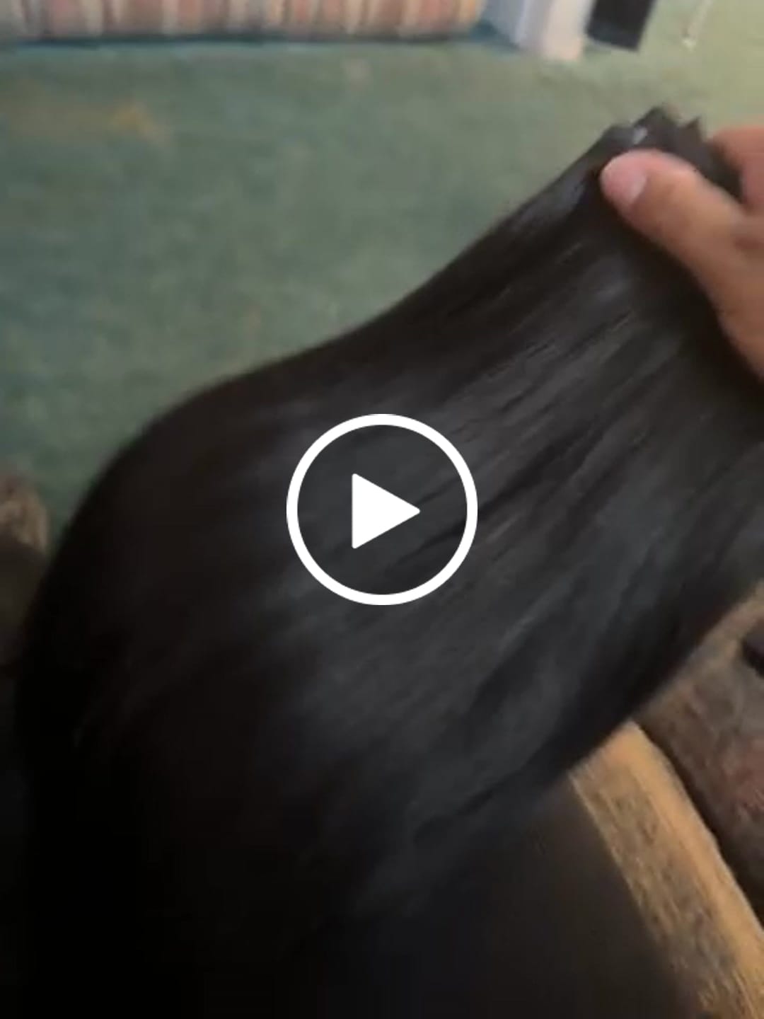 Customer video review of Seamless Clip In Hair Extensions Body Wave