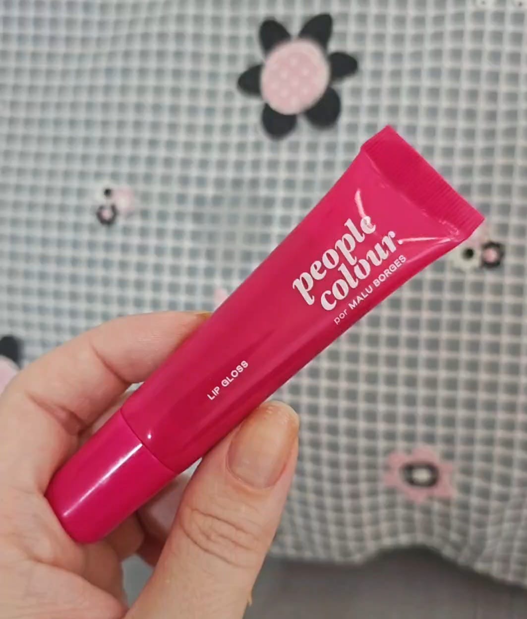 Customer photo review of Lip Gloss Berry Muffin
