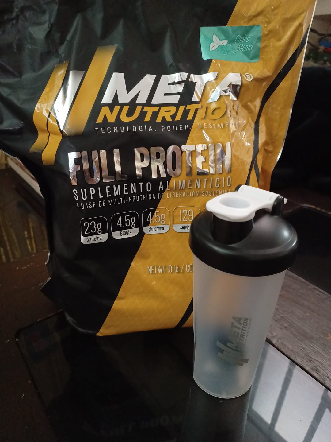 Customer photo review of Full Protein 10 lb, 129 servicios