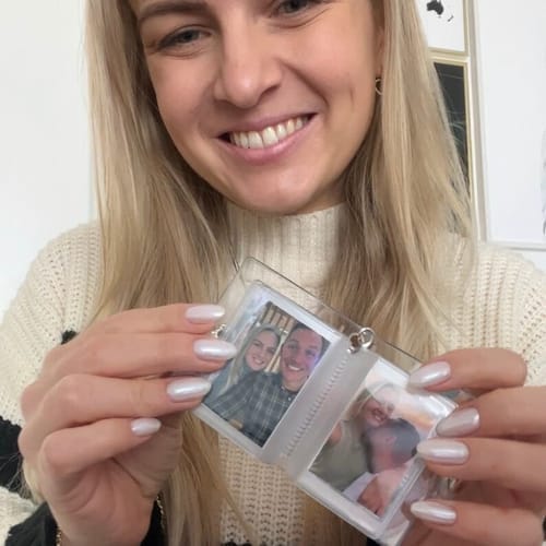 Customer photo review of MiniscrapBook® Mini Album Keychain