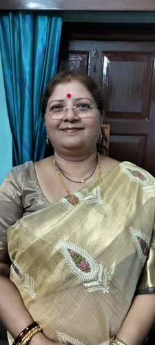Customer photo review of GOLD PLATED MANGALAM BLACK ZIRCON MANGALSUTRA