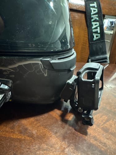 Customer photo review of Shoei RF-1200/NXR Camera Mount
