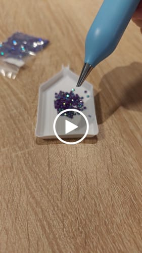 Customer video review of Electric Diamond Painting Pen Enhanced Version